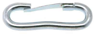 Campbell Chain 9/32 in. Dia. x 2-1/2 in. L Zinc-Plated Steel Breeching Snap 80 lb. (Pack of 10)