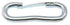 Campbell Chain 9/32 in. Dia. x 2-1/2 in. L Zinc-Plated Steel Breeching Snap 80 lb. (Pack of 10)