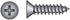 HILLMAN No. 10 Ga. X 2-1/2 in. L Phillips Flat Head Sheet Metal Screws 50 pk