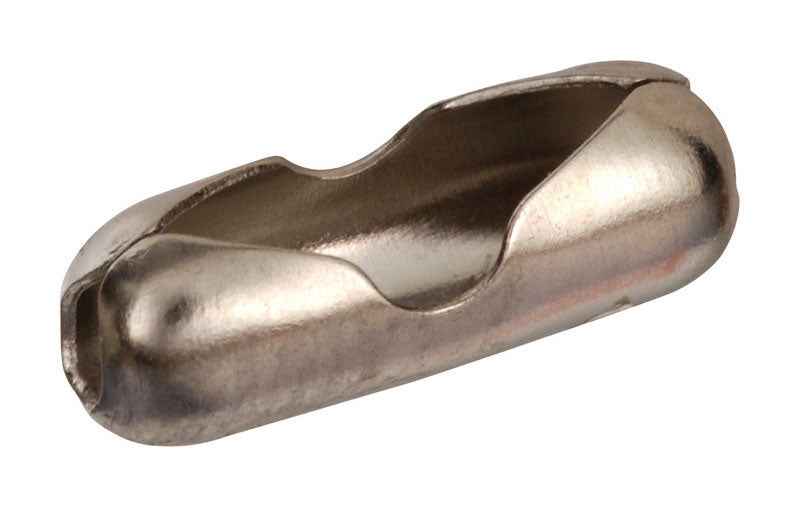 HILLMAN Aluminum Silver Bands/Caps Ball Chain Connector