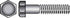 HILLMAN 5/8 in. D X 5 in. L Hot Dipped Galvanized Steel Hex Bolt 25 pk