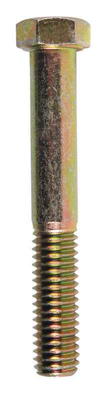 HILLMAN 7/16 in. D X 3 in. L Heat Treated Steel Hex Head Cap Screw 50 pk