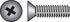 HILLMAN No. 10-32 in. X 1/2 in. L Phillips Flat Head Stainless Steel Machine Screws 100 pk