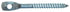 HILLMAN 1/4 in. X 3 in. L Hex Zinc-Plated Steel Lag Screw 100 pk