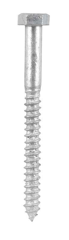 Hillman 5/16 in. X 3-1/2 in. L Hex Hot Dipped Galvanized Steel Lag Screw 50 pk