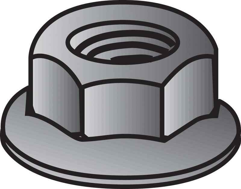 HILLMAN 5/16 in. Zinc-Plated Steel USS Whiz Lock Nut 1 pk