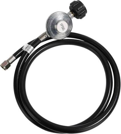 Universal 5-Foot Propane Regulator and Hose QCC1 — Fixes Low Flame / Restores LP Gas Connection