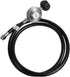 Universal 5-Foot Propane Regulator and Hose QCC1 — Fixes Low Flame / Restores LP Gas Connection