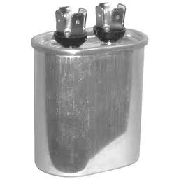 Rotom HVAC Motor Run Capacitor 36-5-370440 — Oval, 5MFD, 370/440V