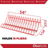 Plier Organizer Rack For Tool Box Drawer