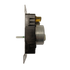 Side view of XPart Supply appliance timer switch with black housing and metal mounting brackets