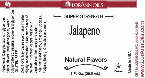 Jalapeno Flavoring - Super Strength Flavor 1 oz., 16 oz., 1 Gallon, 5 Gallon - Ships Free Within Canada on Orders Above CAD $199