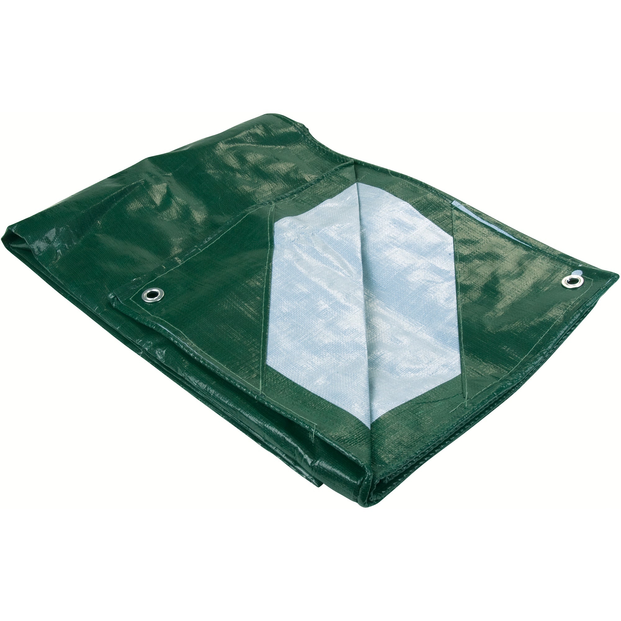 Tarp, Heavy-Duty, Green, 50' x 30' x 9 mils