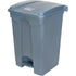Step-On Garbage Can, Plastic, 12 US gal. Capacity