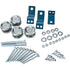 Wire Mesh Partition Components - Hardware