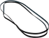 XPart Supply black replacement drive belt for appliances with smooth surface and flexible design