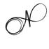 XPart Supply black rubber belt for machinery or automotive use with flexible and durable design