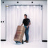 Strip Curtain Doors, 8' x 8' Door Opening, 12" Strip Width, 0.120" Strip Thickness