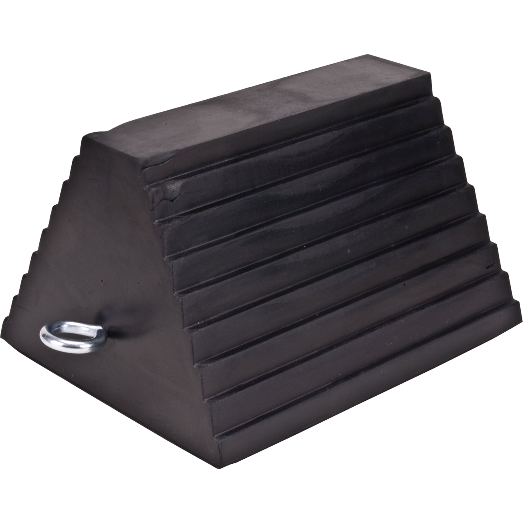 Wheel Chock, 9" x 8" x 6", Black