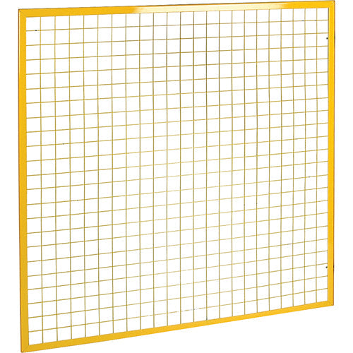 Wire Mesh Partition Components - Sliding Doors, 4' W x 8' H