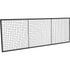 Wire Mesh Partition Panel, 3' H x 8' W