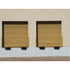 Laminated Dock Bumpers, Horizontal, Rubber, 36" W x 4" D x 12" H