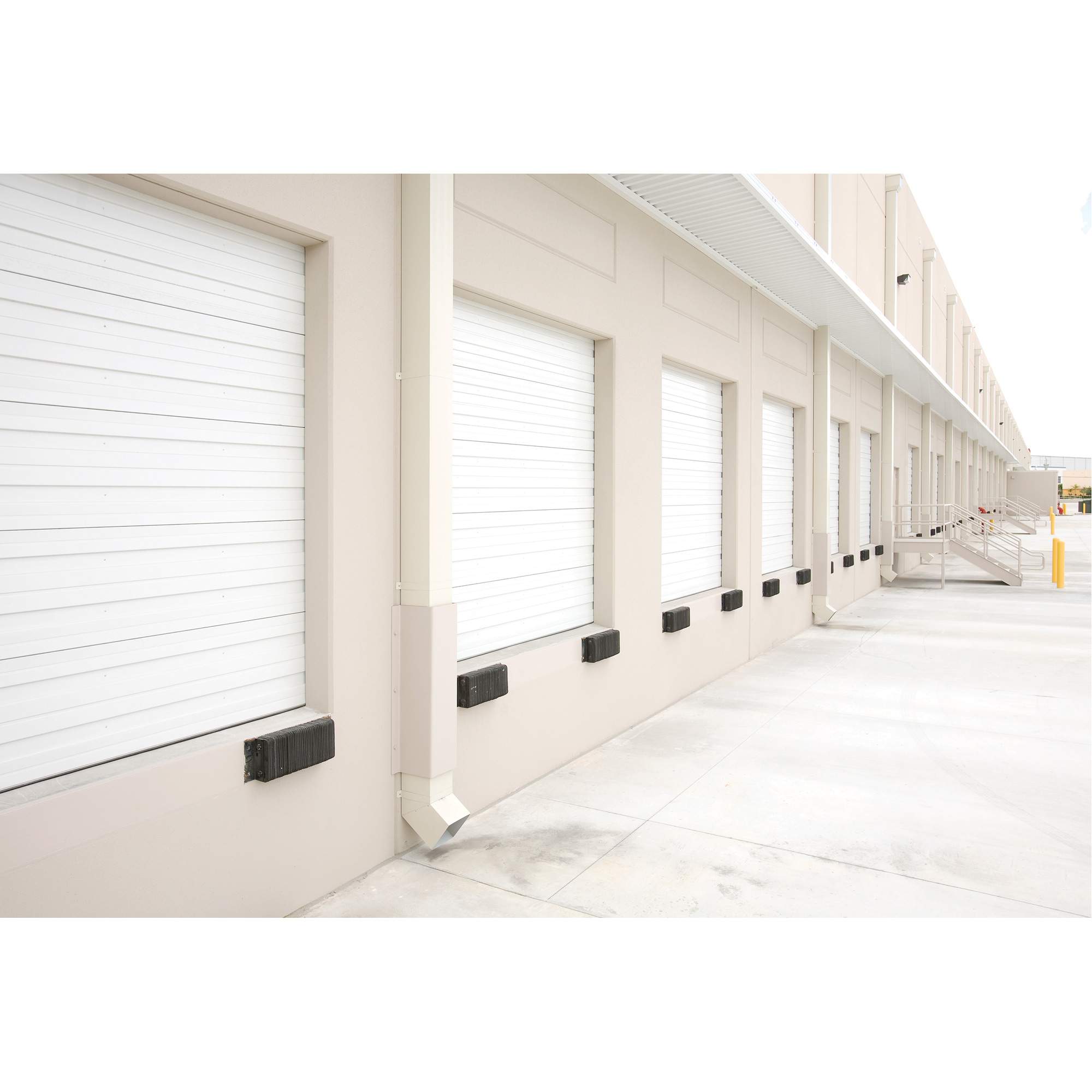 Laminated Dock Bumpers, Horizontal, Rubber, 12" W x 6" D x 10" H