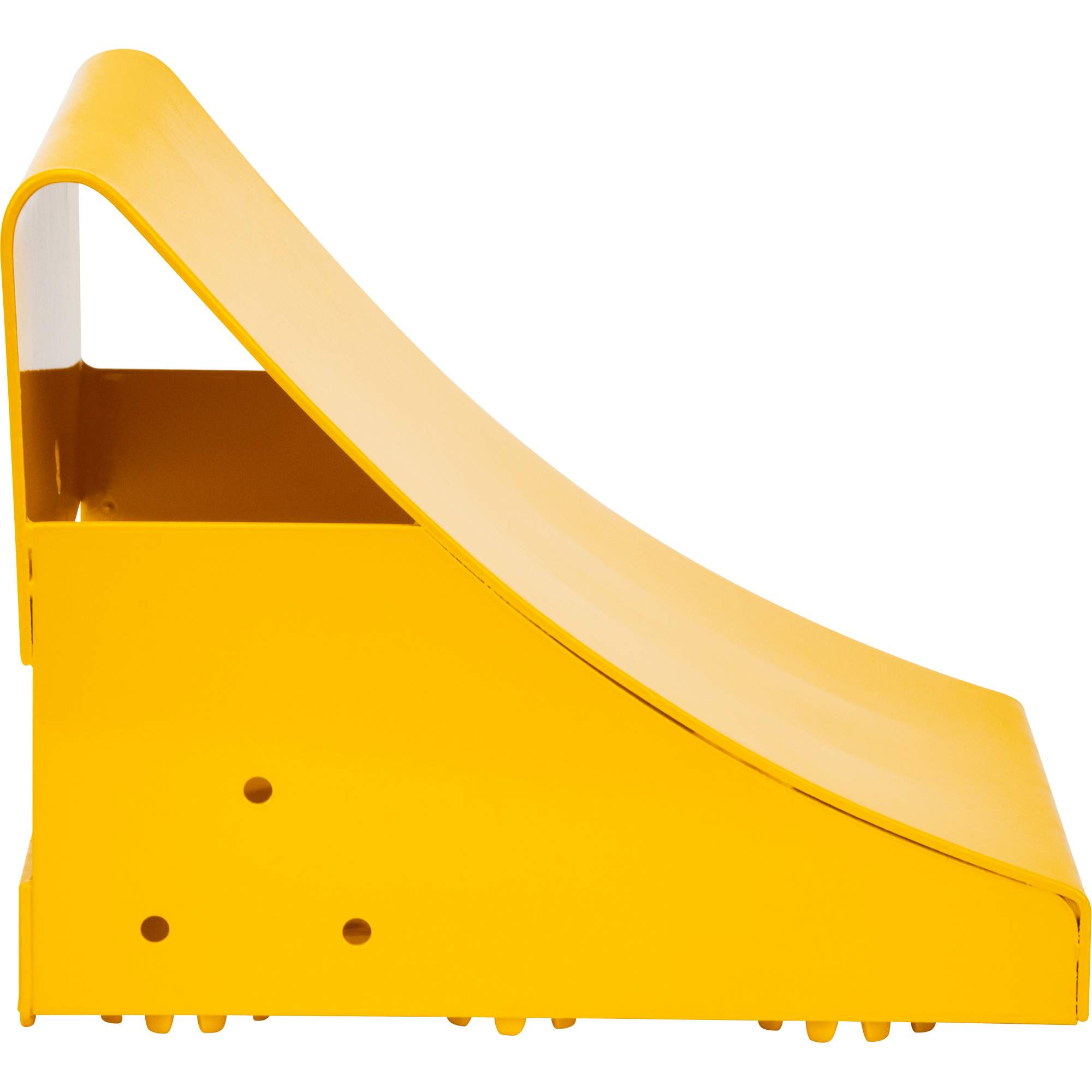 Ice Chocks, Steel, Yellow, 8-1/16" W x 10-5/8" D x 8-13/16" H