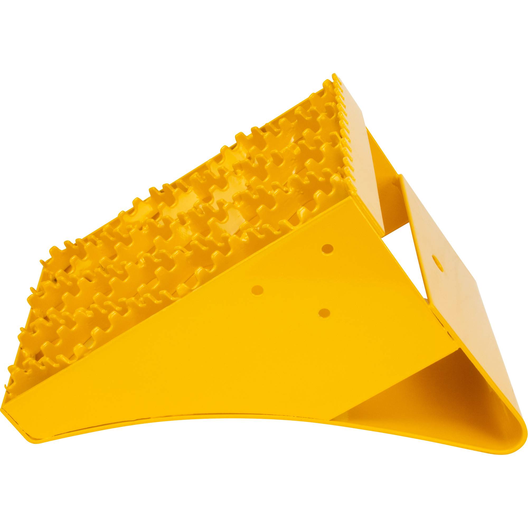 Ice Chocks, Steel, Yellow, 8-1/16" W x 10-5/8" D x 8-13/16" H