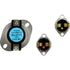 XPart Supply LA-1053 dryer thermal fuse kit showing three replacement thermal fuses for dryers
