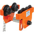 Adjustable Trolley with Safety Plates, 2000 lbs. (1 tons) Capacity, 2-5/16" - 4-14/16"
