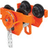 Adjustable Trolley with Safety Plates, 4000 lbs. (2 tons) Capacity, 3-15/16" - 5-14/16"