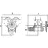 Adjustable Trolley with Safety Plates, 6000 lbs. (3 tons) Capacity, 3-15/16" - 5-14/16"