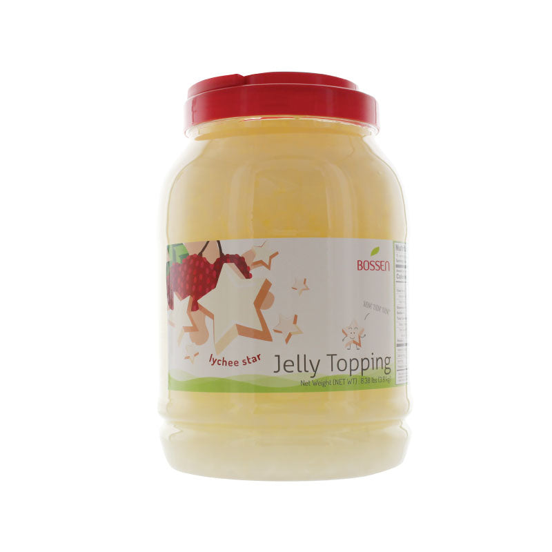 Lychee Star Jelly | Coconut Jelly | Multi-Use | Bubble Tea Topping | Ice Cream Topping | Foodservice Canada