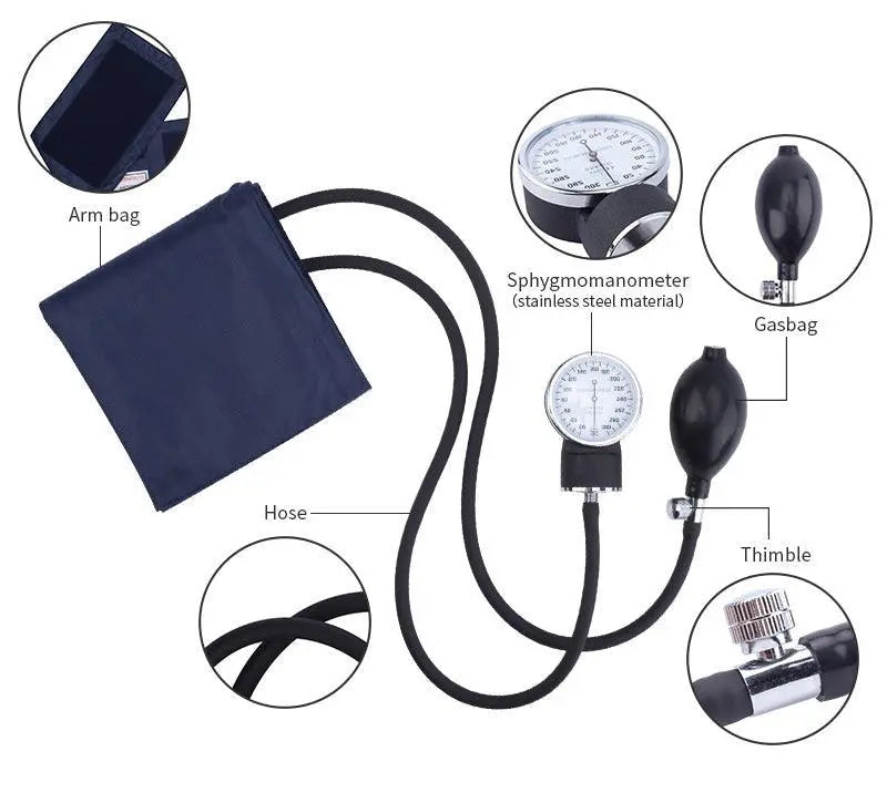 Manual Blood Pressure Kit | Manual Aneroid Sphygmomanometer