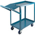 Order Picking Carts, 36" H x 18" W x 46" D, 2 Shelves, 1200 lbs. Capacity