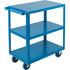 Heavy-Duty Shelf Cart, 3 Tiers, 18" W x 48" H x 30" D, 1200 lbs. Capacity