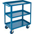 Heavy-Duty Shelf Cart, 3 Tiers, 18" W x 48" H x 33" D, 1200 lbs. Capacity