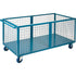 Wire Mesh Box Truck, Steel, 75" L x 30" W x 31.5" H, 30 cu. ft. Volume, 1200 lbs. Capacity