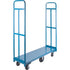 U-Boat Platform Truck, 60" L x 18" W, 1500 lbs. Capacity, Rubber Casters