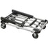 Foldable Platform Trucks, Aluminum, 300 lbs., 28" L x 16" W, 32" High