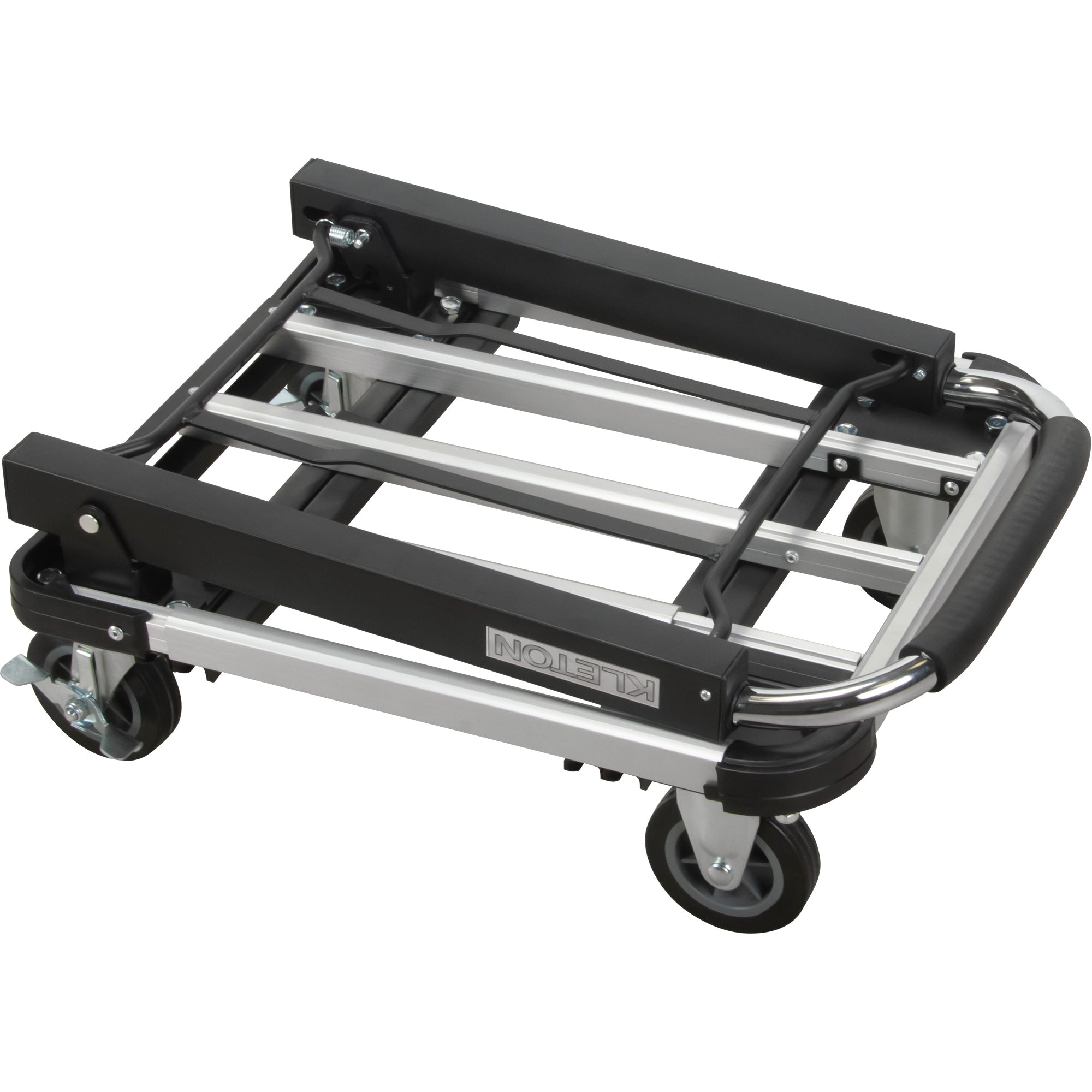 Foldable Platform Trucks, Aluminum, 300 lbs., 28" L x 16" W, 32" High