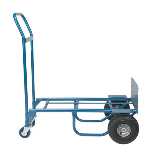 Convertible Deluxe Hand Truck, Steel, 800 lbs. Capacity