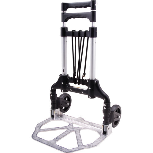 Folding Hand Truck, Aluminum, 175 lbs. Capacity
