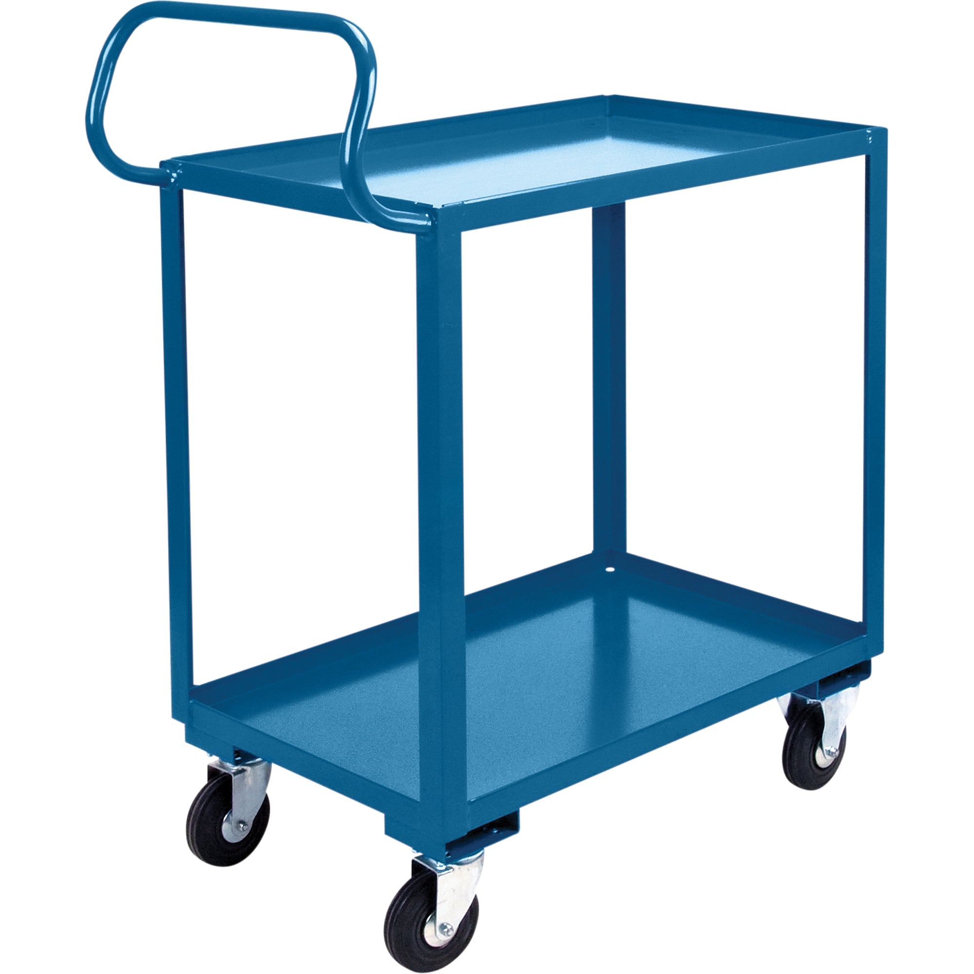 Ergonomic Shelf Truck, 800 lbs. Capacity, Steel, 20" W x 37" H x 32" D, Lip Up