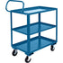 Ergonomic Shelf Truck, 800 lbs. Capacity, Steel, 26" W x 37" H x 38" D, Lip Up
