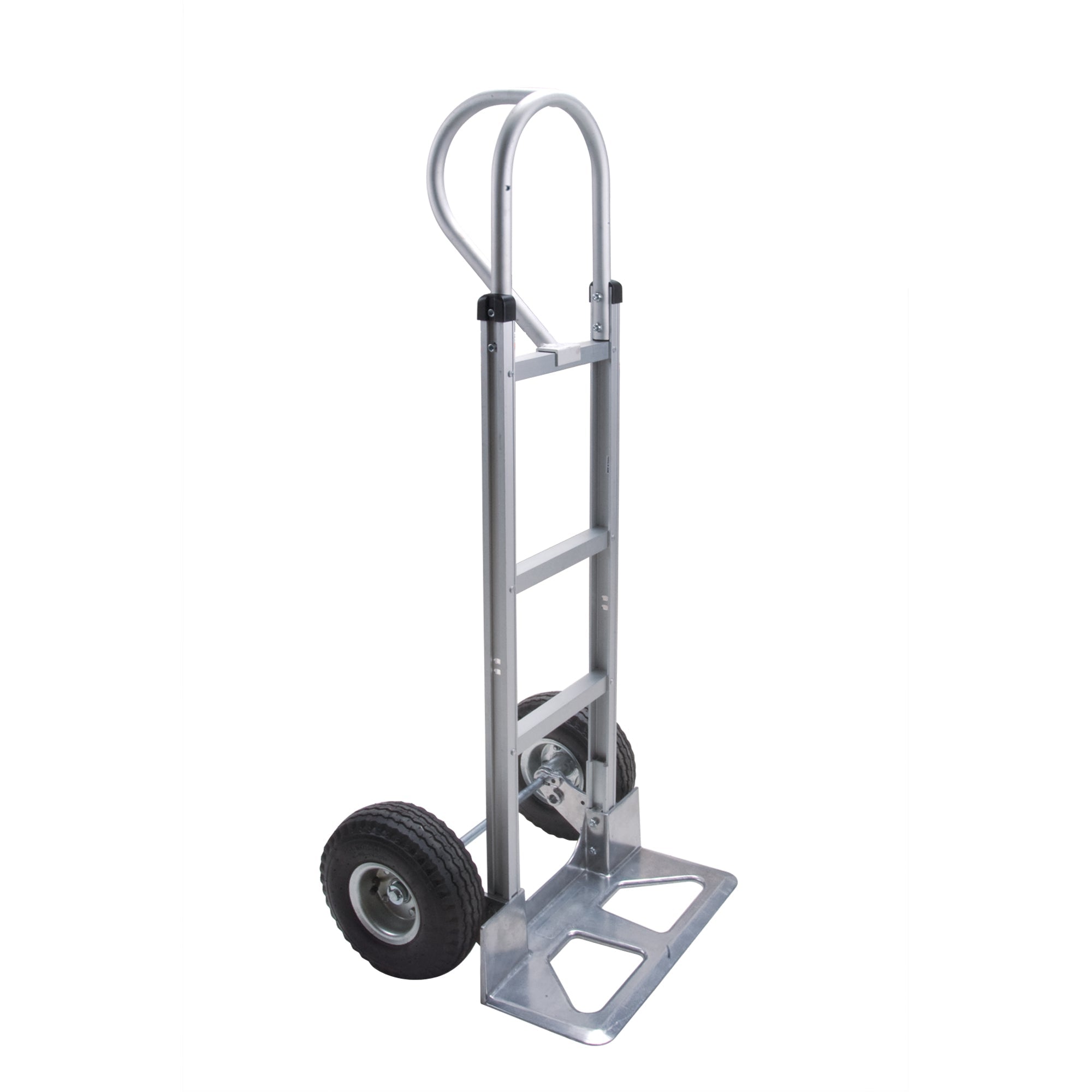 Knocked Down Hand Truck, P-Handle Handle, Aluminum, 52-1/8" Height, 500 lbs. Capacity
