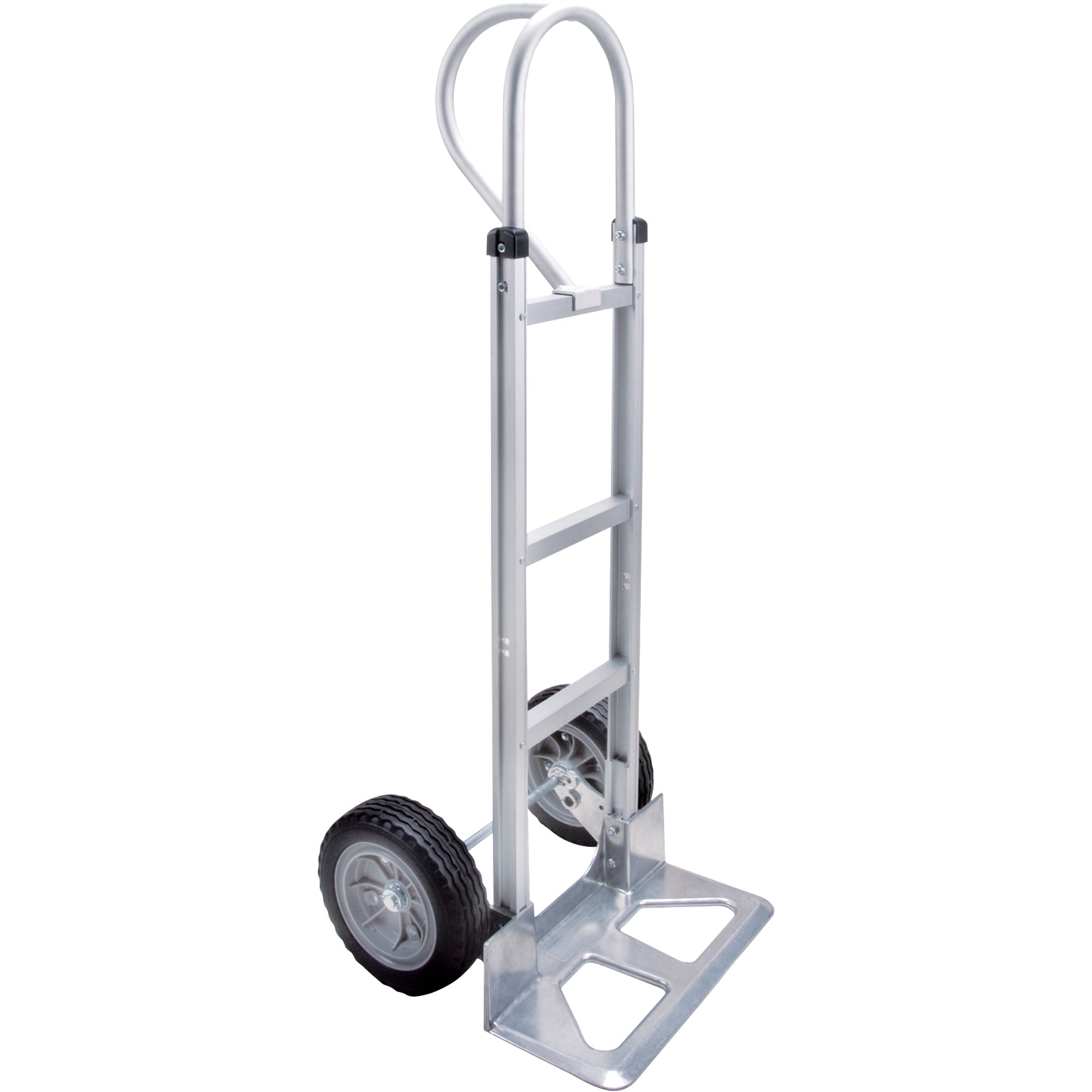 Knocked Down Hand Truck, P-Handle Handle, Aluminum, 52-1/8" Height, 500 lbs. Capacity