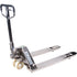 Hydraulic Pallet Trucks, Stainless Steel, 48" L x 27" W, 5500 lbs. Capacity