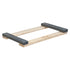 Rubber Ends Hardwood Dolly Frame, Wood Frame, 18" W x 30" D x 2.5" H, 900 lbs. Capacity